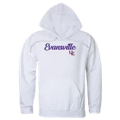 W Republic Script Hoodie University Of Evansville Purple Aces 558-424