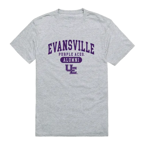 W Republic Alumni Tee University Of Evansville Purple Aces 559-424