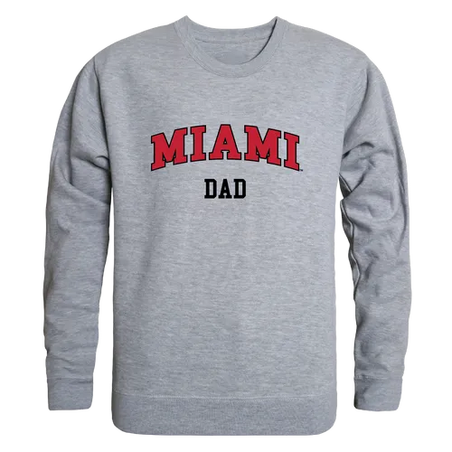 W Republic Dad Crewneck Miami Of Ohio Redhawks 562-131