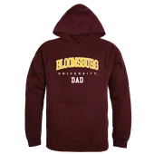 W Republic Dad Hoodie Bloomsburg University Huskies 563-268