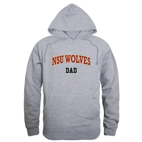 W Republic Dad Hoodie Northern State University Wolves 563-355