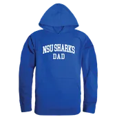 W Republic Dad Hoodie Nova Southeastern Sharks 563-358