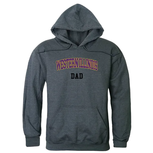 W Republic Dad Hoodie Western Illinois Leathernecks 563-405