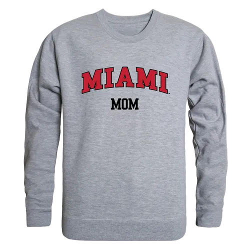 W Republic Mom Crewneck Miami Of Ohio Redhawks 564-131