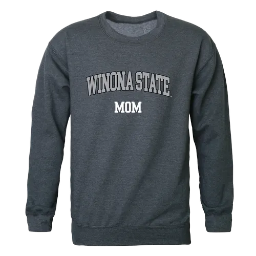 W Republic Mom Crewneck Winona State Warriors 564-408