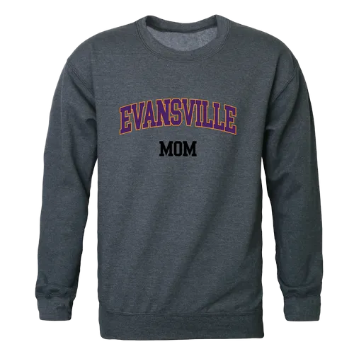 W Republic Mom Crewneck University Of Evansville Purple Aces 564-424