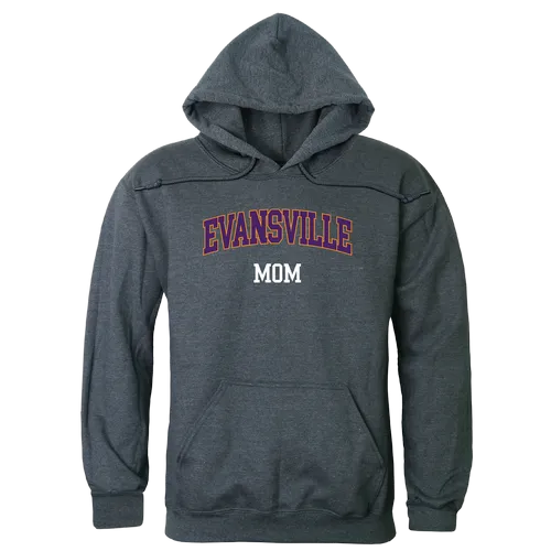 W Republic Mom Hoodie University Of Evansville Purple Aces 565-424