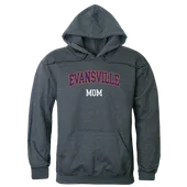 W Republic Mom Hoodie University Of Evansville Purple Aces 565-424