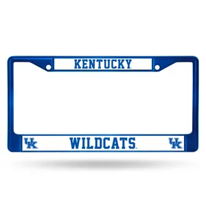 Rico Kentucky Wildcats Colored Chrome 12 X 6 Blue License Plate Frame Fcc190103bl