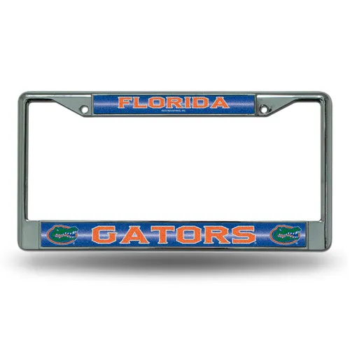 Rico Florida Gators Glitter Chrome License Plate Frame Fcgl100101