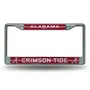 Rico Alabama Crimson Tide Glitter Chrome License Plate Frame Fcgl150102