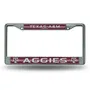 Rico Texas A&M Aggies Glitter Chrome License Plate Frame Fcgl260201