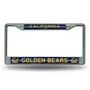 Rico Cal Berkeley Golden Bears Glitter Chrome License Plate Frame Fcgl290601