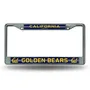 Rico Cal Berkeley Golden Bears Glitter Chrome License Plate Frame Fcgl290601