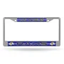 Rico Los Angeles Rams Glitter Chrome License Plate Frame Fcgl3004