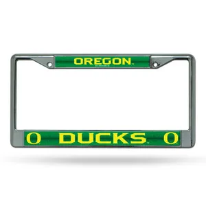Rico Oregon Ducks Glitter Chrome License Plate Frame Fcgl510103