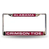 Rico Alabama Crimson Tide Laser Chrome 12 X 6 License Plate Frame Fcl150101