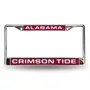 Rico Alabama Crimson Tide Laser Chrome 12 X 6 License Plate Frame Fcl150101