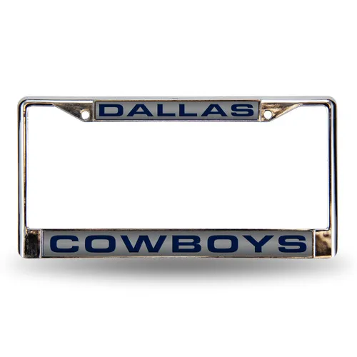 Rico Dallas Cowboys Laser Chrome 12 X 6 License Plate Frame Fcl1802