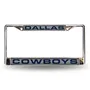 Rico Dallas Cowboys Laser Chrome 12 X 6 License Plate Frame Fcl1802
