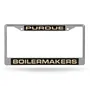Rico Purdue Boilermakers Laser Chrome 12 X 6 License Plate Frame Fcl200202