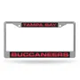 Rico Tampa Bay Buccaneers Laser Chrome 12 X 6 License Plate Frame Fcl2103