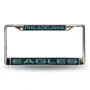 Rico Philadelphia Eagles Laser Chrome 12 X 6 License Plate Frame Fcl2501
