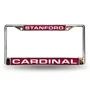 Rico Stanford Cardinals Laser Chrome 12 X 6 License Plate Frame Fcl290801 Stanford Cardinal