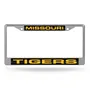 Rico Missouri Tigers Laser Chrome 12 X 6 License Plate Frame Fcl390103