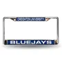 Rico Creighton Bluejays Laser Chrome 12 X 6 License Plate Frame Fcl410301