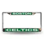 Rico Boston Celtics Laser Chrome 12 X 6 License Plate Frame Fcl74001