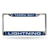 Rico Tampa Bay Lightning Laser Chrome 12 X 6 License Plate Frame Fcl9203