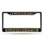 Rico Central Florida Knights Black Laser Chrome 12 X 6 License Plate Frame Fclb100501