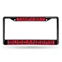 Rico Tampa Bay Buccaneers Black Laser Chrome 12 X 6 License Plate Frame Fclb2101