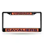 Rico Virginia Cavaliers Black Laser Chrome 12 X 6 License Plate Frame Fclb340102