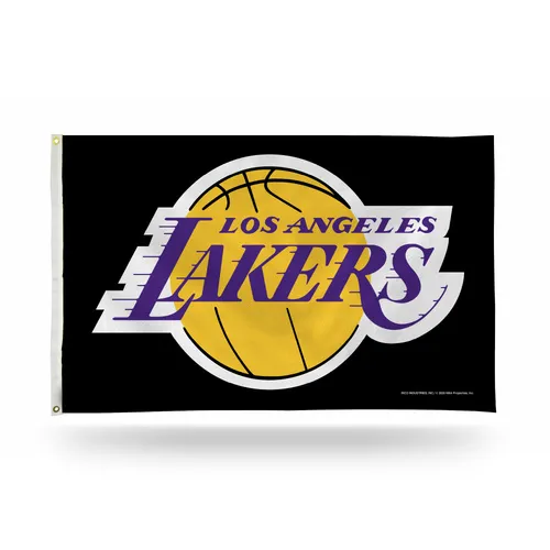 Rico Los Angeles Lakers 3X5 Premium Banner Flag Fgb82006