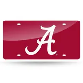 Rico Alabama Crimson Tide Colored Laser Cut Auto Tag Lzc150102