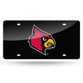 Rico Louisville Cardinals Colored Laser Cut Auto Tag Lzc190003