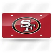 Rico San Francisco 49Ers Colored Laser Cut Auto Tag Lzc1902