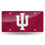Rico Indiana Hoosiers Colored Laser Cut Auto Tag Lzc200101