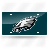 Rico Philadelphia Eagles Colored Laser Cut Auto Tag Lzc2501