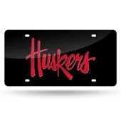 Rico Nebraska Cornhuskers Colored Laser Cut Auto Tag Lzc410105