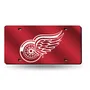 Rico Detroit Red Wings Colored Laser Cut Auto Tag Lzc7801