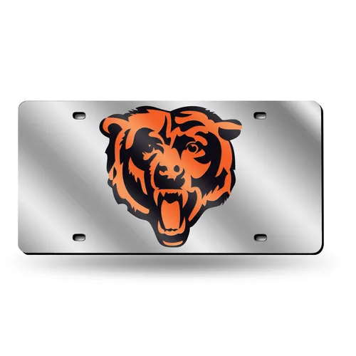 Rico Chicago Bears Silver Laser Cut Tag Lzs1201