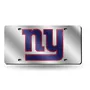 Rico New York Giants Silver Laser Cut Tag Lzs1401