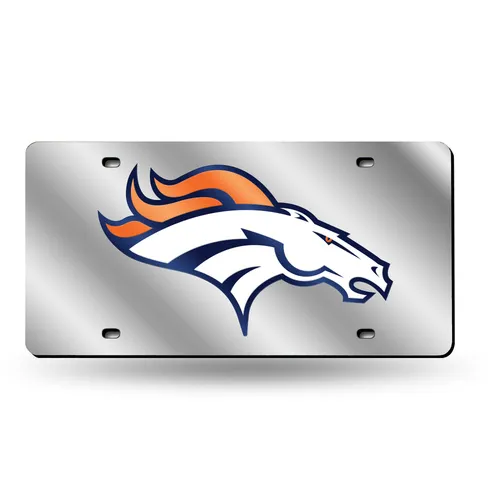 Rico Denver Broncos Silver Laser Cut Tag Lzs1601