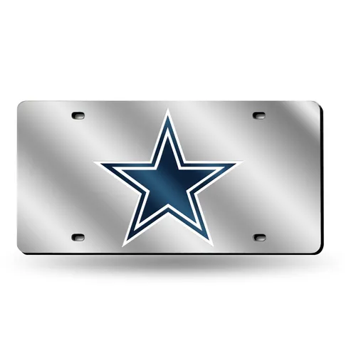 Rico Dallas Cowboys Silver Laser Cut Tag Lzs1801