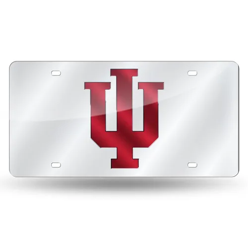 Rico Indiana Hoosiers Silver Laser Cut Tag Lzs200101