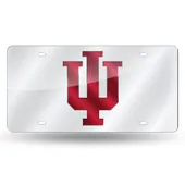 Rico Indiana Hoosiers Silver Laser Cut Tag Lzs200101