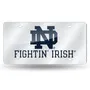 Rico Notre Dame Fighting Irish Silver Laser Cut Tag Lzs200301
